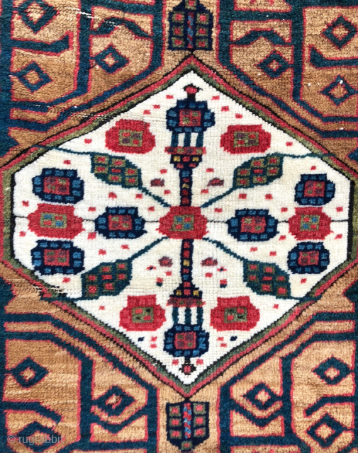 Mid 19th Century Persian Sarab Runner size 94x300 cm                        