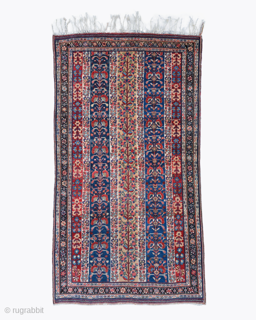 Late of the 19th Century Qhasqai Rug Size : 125x237 cm                      