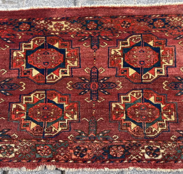 Early 19th Century Turkmen Tekke Torba size 45x99 cm                        