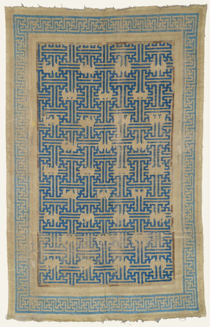 17th Century Ningxia Rug Fragment as found condition size 138x218 cm

https://www.galleryaydin.com                      