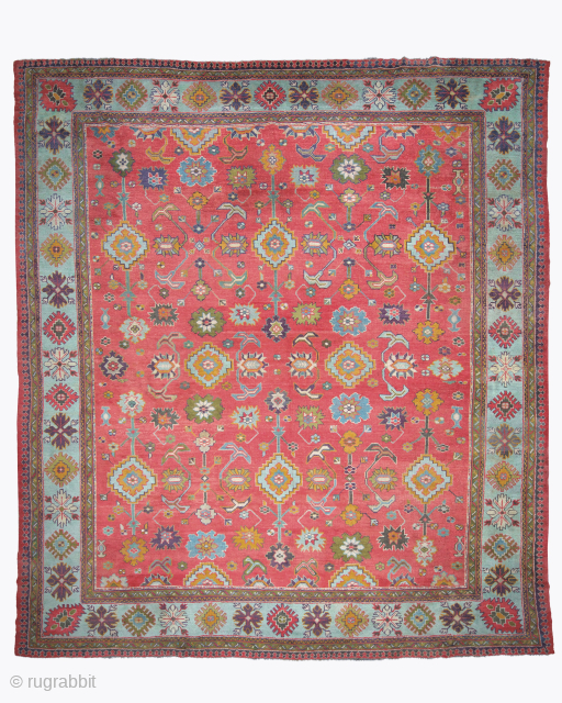 Late of 19th Century Ushak Carpet
Size : 420 x 470 cm
Please send me directly mail.
hakanaydin.98@gmail.com                  