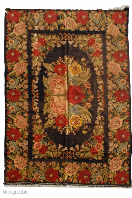 Genuine Hand Woven Oriental Moldavian Rug. It's about 60 years old, and durable. Its size is 11.7 x 8 (feet). You may hang it on a wall or use on a floor  ...