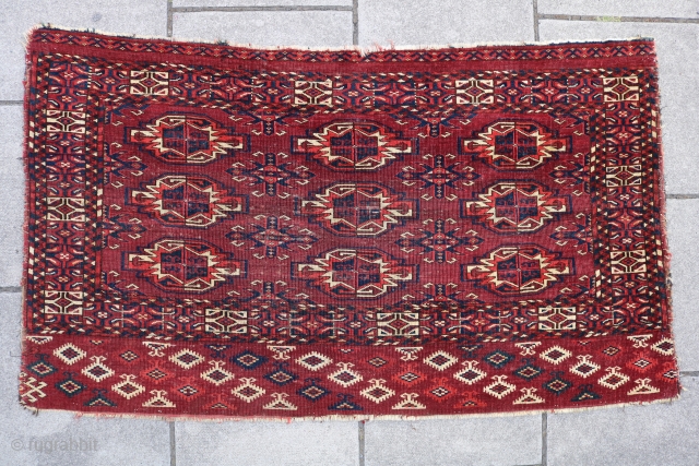 Turkmen Ersari Chuval, size:80x141 cm 2.8x4.8 ft                          