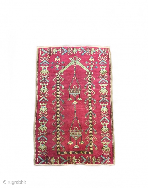 Kirsehir Prayer Rug 155 x 100 cm                          