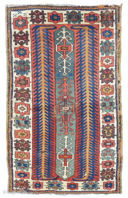 Early 19th century Anatolian Konya Rug. size 85 x 145 cm. please send me directly mail.
halilaydinrugs@gmail.com
                 