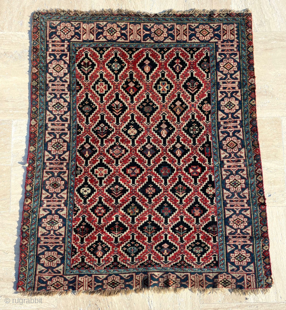 Kuba Shirvan Rug, Circa 1860s, size 105 x 125 cm. Please send me directly mail.
halilaydinrugs@gmail.com
                  