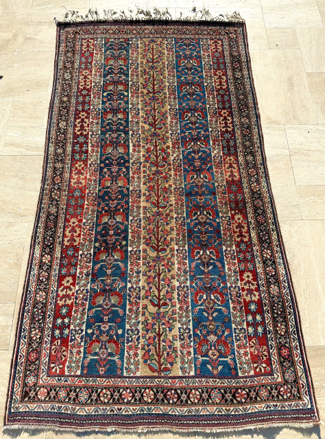 Qhasqai Rug Circa 1880 Size: 125x237 cm
Please contact directly. Halilaydinrugs@gmail.com                       