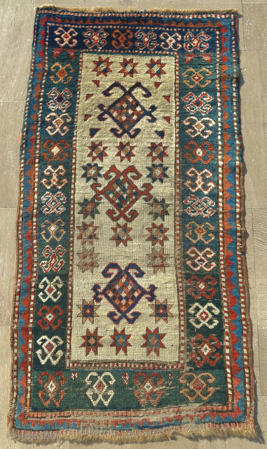 Bordjalou Rug Circa 1860 Size: 80x150 cm
Please contact directly. Halilaydinrugs@gmail.com                       