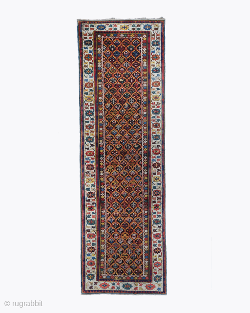 Shirvan Runner Circa 1870's Size : 102x308 cm
Please contact directly. Halilaydinrugs@gmail.com                      