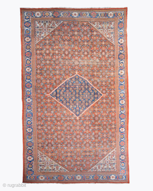 Late 19th Century Persian Mahal Carpet Size : 325x560 cm 
Please contact directly. 
Halilaydinrugs@gmail.com                   