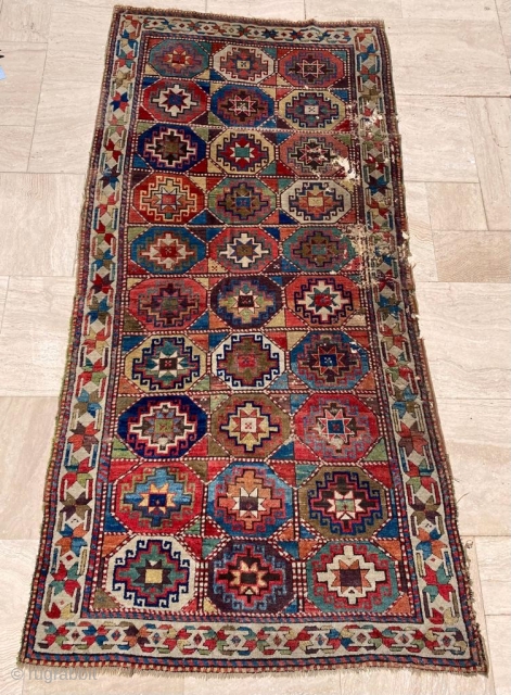 Moghan Rug Circa 1860’s Size: 120x235 cm
Please contact directly. Halilaydinrugs@gmail.com                       