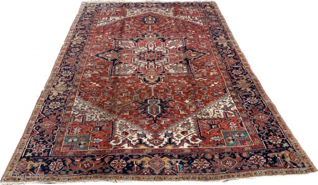 Heriz Carpet Circa 1900’s Size: 235x340 cm                          