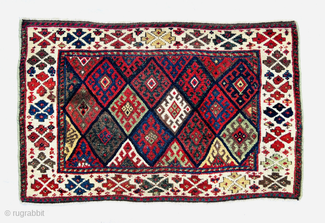 Kurdish jaf bagface 1880 circa,all good Colors and in good condition size 85x55cm                    