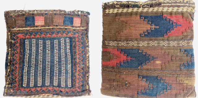 Baluch chanteh circa 1880 very good condation and all good colors,size 42x42> Please Contact this email for more information.
hamidparsacarpet@yahoo.com              