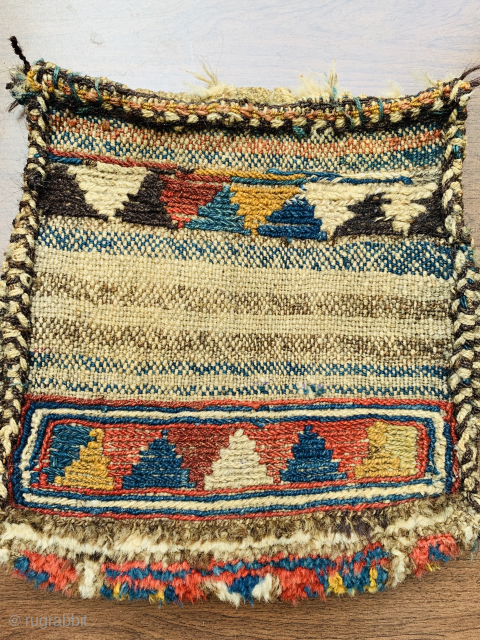 beautifull Kurdish bag 1880circa 100% on wool .size40x38cm.                         