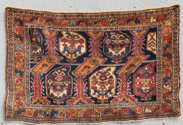 afshar bagface cica 1870-size 81x54cm.                            