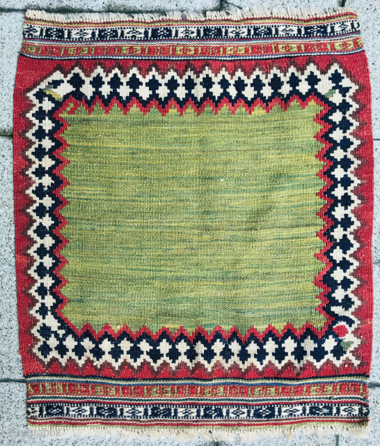 Small Qashqai Kilim 1870/80,size 50x45cm                            