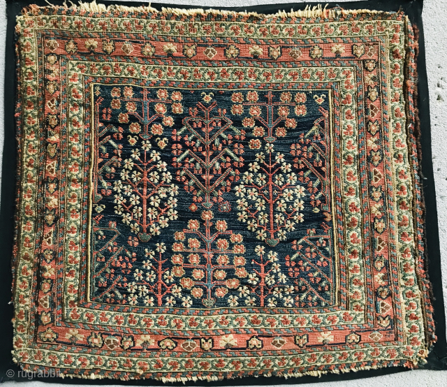 Antique Shahsevan bagface 1840 circa size45x50cm.please Mail for more photos and information                     