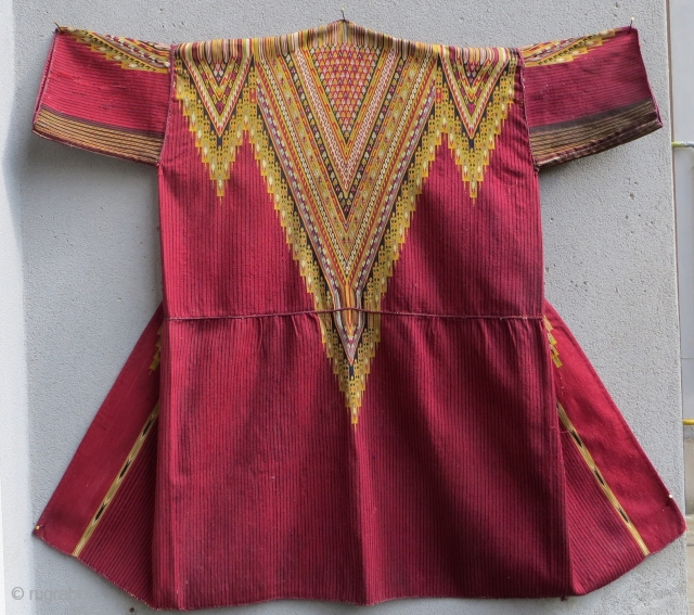 Syrian tapestry weave jacket,most probably Aleppo,.wool and silk Very good condition.Please inquire for more images                  