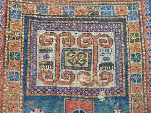 Caucasian Karacop Kazak Rug 
size.170x120cm                            