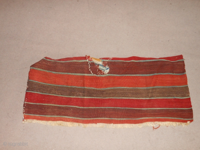 Antique ,Early? Anatolian Kilim fragment with real aubergine and all good colours with real age and great wool.please feel free to contact me.it is a real collectors or colour lovers peiece for  ...