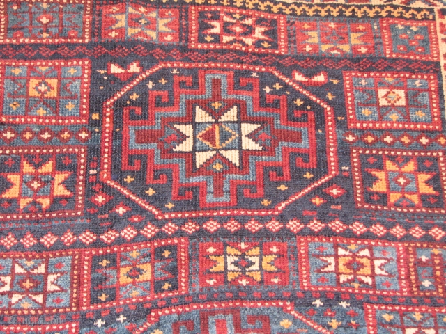 wonderfull south east anatolian herki rug with caucassian and memlung design.it is in great condition and has great colours and figures.a real rare piece and the best herki rug with colours,drawings and  ...