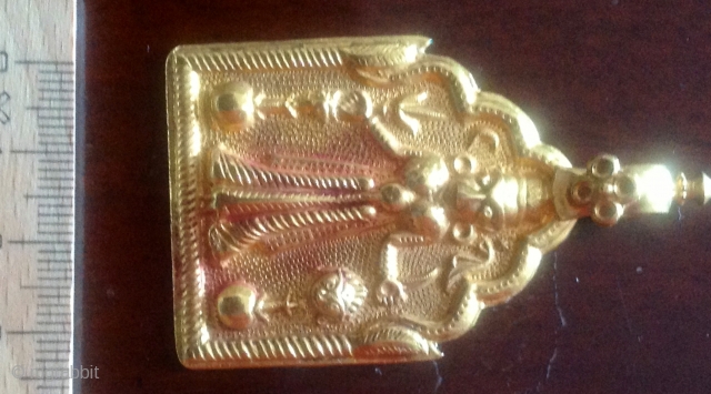 India, Amulet, Kali, Gold, 30 grams                           