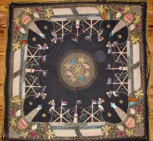 Expert Opinion requested: Who can help with source and age of this embroidery? Thank you!                  