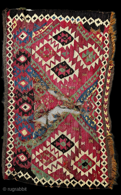 South anatolia , Reyhanli kilim Fragment .
arisoylarmobilya@gmail.com 
Size ; 50 x 78 cm                    