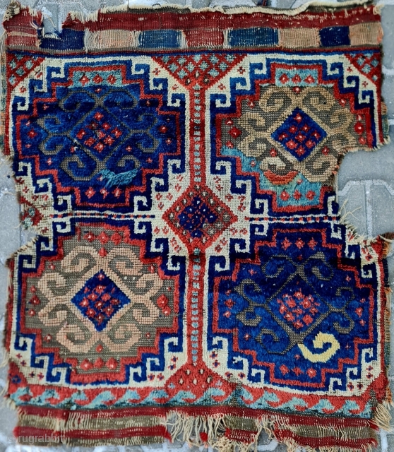 Size : 90 x 97 cm,
Rare kazakh bagface . 

Please email me directly arisoylarmobilya@gmail.com                   