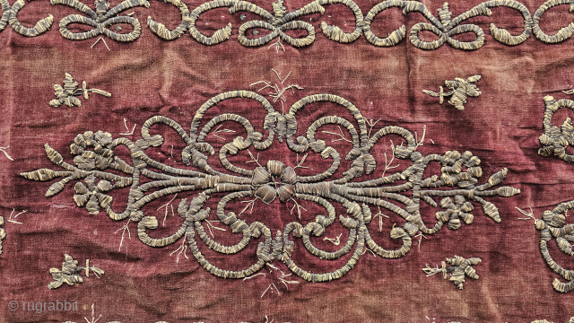 Old ottoman textile .
Central anatolia, Sivas                           