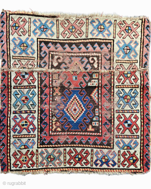 Size ; 100x102 cm
Pre 1800
Old Caucasian. 
Could be Armenian .                       