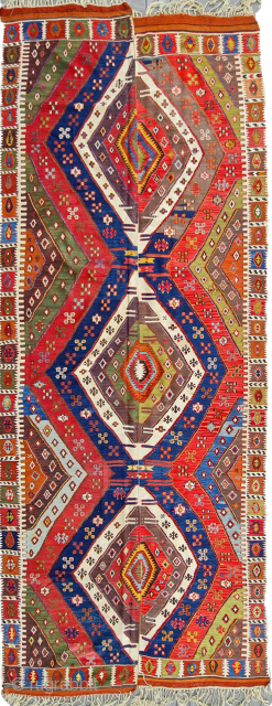 Size : 165 x 360 cm,
East Anatolia kilim

                         