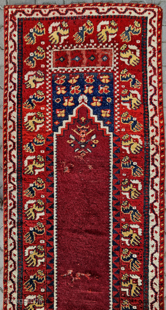 Size ; 107 x 400 cm,
Old manastir runner.
arisoylarmobilya@gmail.com                         