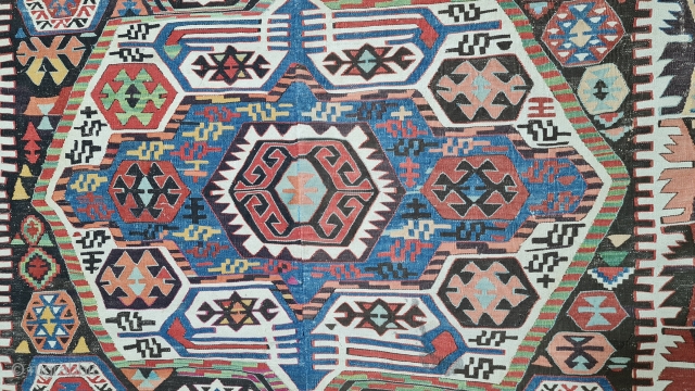 Size : 160 x 400 (cm),
Central anatolia, Konya kilim !
Bekdik tribe .
Ca 1850s
                    