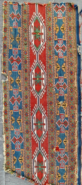 Size :45x106 cm,
Old qaqai fragment .                           