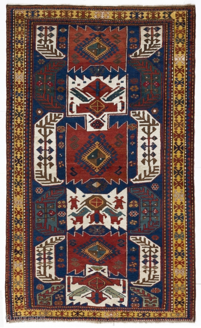 KASIM USHAK Rug, 5'4" x 9' (162x270 cm), ca 1900                       