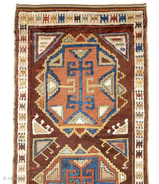 Karapinar Runner, Central Anatolia, late 19th Century. 43x140 inches (110x354 cm)                      