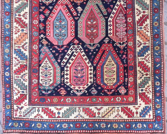 Eastern Caucasian Runner, 3.3x9.7 ft (102x296 cm), excellent condition as acquired, late 19th Century                   
