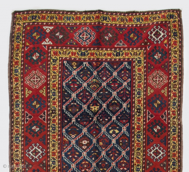 South Caucasian Runner, 3'8" x 11'4"  (112x346 cm), late 19th Century                     