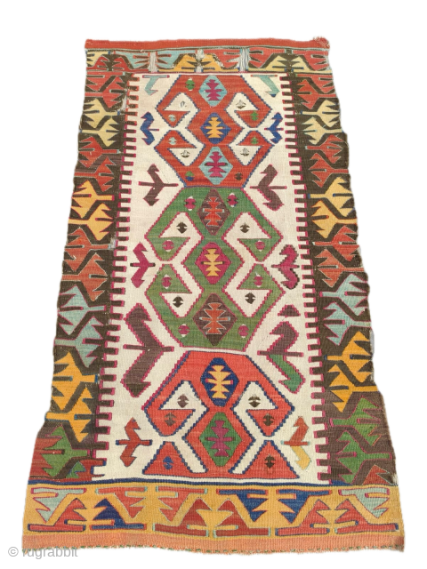 Antique Central-Anatolia Kilim Aksaray

 Natural and vegetal colors 

19th Century (1880/90) circa 

120 x 70 cm 

for more info info@anatoliantappeti.com

Please visit www.anatoliantappeti.com           