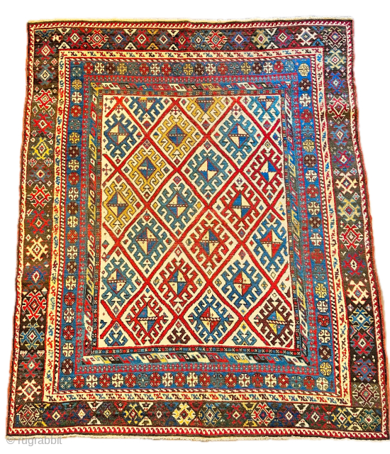 Caucasian Kazak Genje 19th century (1870/80) circa

165 x 135 cm

for more details info@anatoliantappeti.com

www.anatoliantappeti.com                    