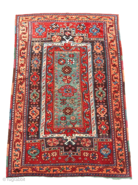 WESTERN ANATOLIA  ODEMIS ( KELES ) CM 1.45 X 1,00  MID19TH CENTURY   GOOD. CONDITION               