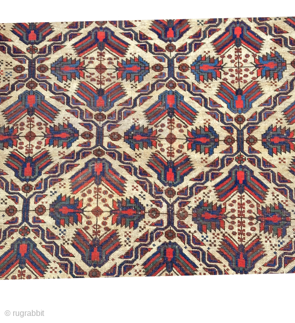 Beautiful Fragment Afshar Persia probably mid 19th Century 
Fantastic Colors 

Size: 130 x 110 cm

Visit www.anatoliantappeti.com

for info info@anatoliantappeti.com               