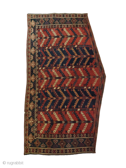 Origin: Asmalyk;
Circa:1880;
Size: 4'4" x 2'4"

Original quality, un-touched, un-repaired Asmalyk rug!


                       