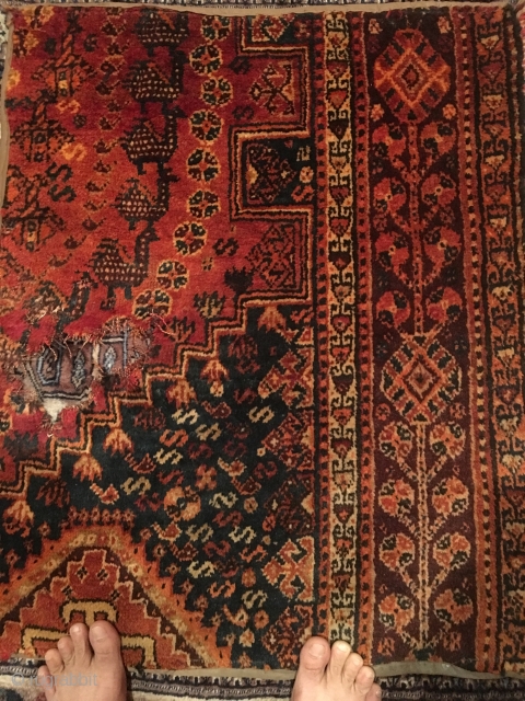 Shiraz fragment rug                              