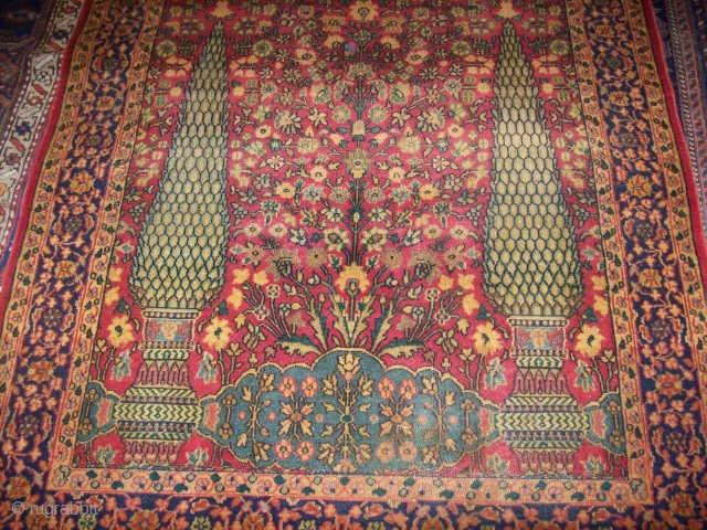 AGRA UNIQUE DESIGN & ART AGED SIZE:6*4 FT (APPOX) no repair good pile                    