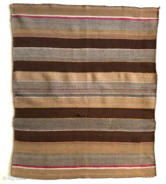 Warp-face woven ceremonial coca cloth (incuna or tari). Aymara indigenous group, Bolivia, Altiplano region. Mid 19th century. Incuna's were used in various ceremonies. They acted as a mesa or platform upon which  ...
