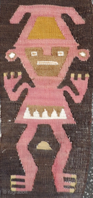 Pre-Columbian Sash With Human Figures
Peru, Chimu Culture
1000 – 1400 A.D.
Total Length: 67" (170 cm)
Width: 3.5" (9 cm)
Ref: 489               