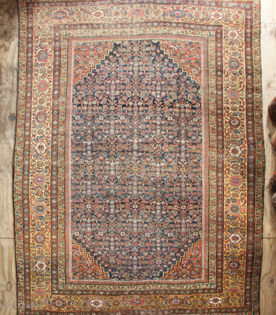 Antique Fereghan carpet approx 9 x 12. Please contact me directly at jamescohen50@hotmail.com thank you                  